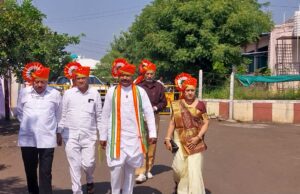 दिलीपकुमार सानंदाने २९ ऑक्टोबर रोजी खामगाव विधानसभा निवडणुकीसाठी फॉर्म भरला.