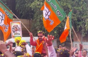 जळगाव मतदारसंघांमध्ये संजू भाऊ कुटे यांचा पाचव्यांदा 18884 मतांनी विजय !!!