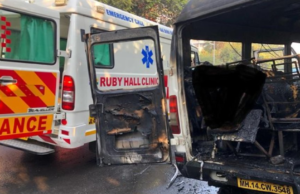 हिंजवडीतील हृदयद्रावक घटना: कर्मचाऱ्यांची बस जळून खाक, ४ जणांचा दुर्दैवी मृत्यू!