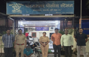 पुणे पोलिसांची मोठी कारवाई – दुचाकी चोरट्याला पकडले, ‘स्प्लेंडर प्लस’ सह आरोपी गजाआड!